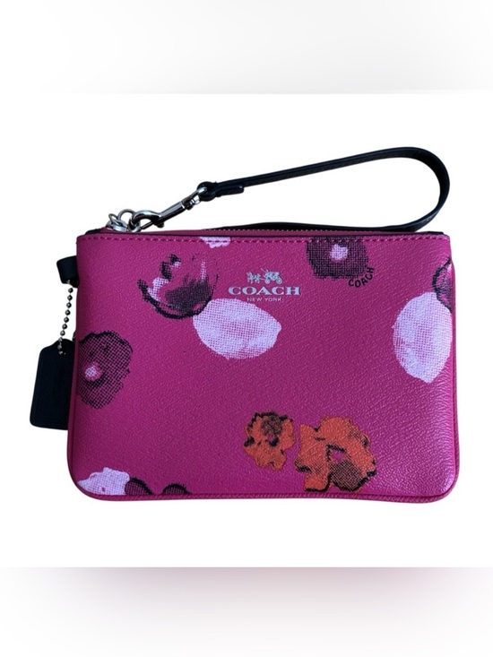 Coach Handbags - Coach Floral Wristlet